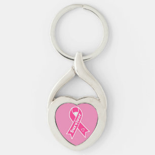 Breast Cancer Awareness Keychain
