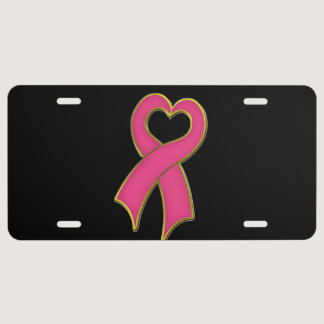 Breast Cancer Awareness License Plate