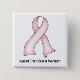 Breast Cancer Awareness (light pink) Button