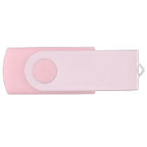 Breast cancer awareness light pink cute flash drive