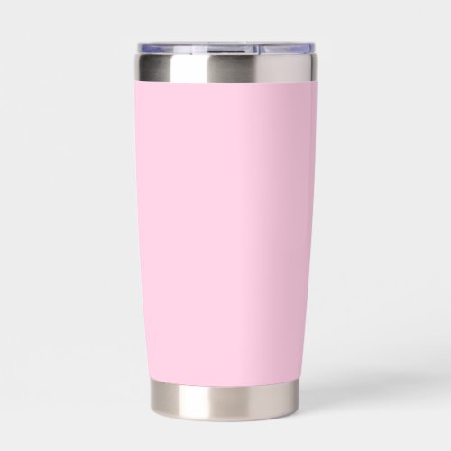 Breast cancer awareness light pink cute insulated tumbler