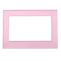 Breast cancer awareness light pink plain cute magnetic frame