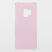 Breast cancer awareness light pink plain cute uncommon samsung galaxy s9 case
