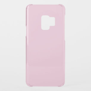 Breast cancer awareness light pink plain cute uncommon samsung galaxy s9 case