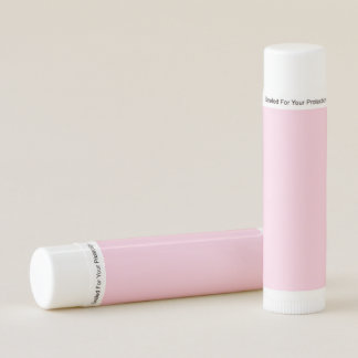 Breast cancer awareness light pink solid cute lip balm