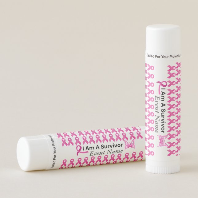 Breast Cancer Awareness Lip Balm (Front)