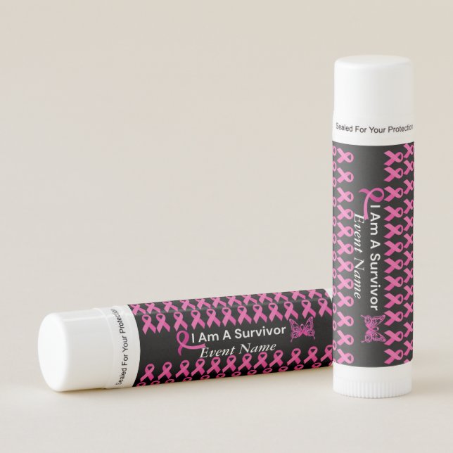 Breast Cancer Awareness Lip Balm (Front)