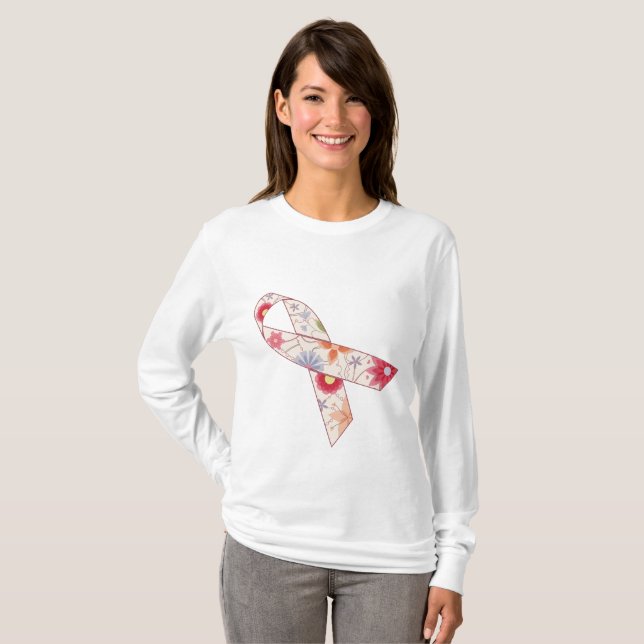 Breast cancer awareness Long Sleeve T-Shirt (Front Full)