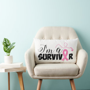 Breast Cancer Awareness Lumbar Pillow