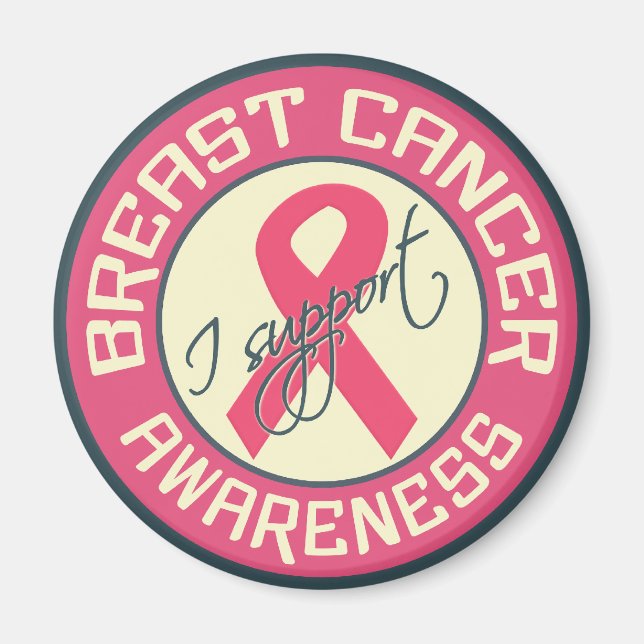 Breast Cancer Awareness magnet (Front)