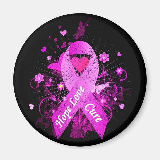 Breast Cancer Awareness Magnet (Front)