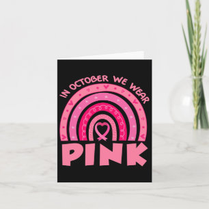 Breast Cancer Awareness Mom Women Men Survivor Pin Card