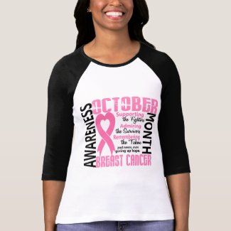Breast Cancer Awareness Month Heart 1.5 T-Shirt