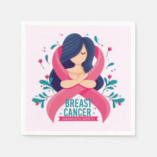 Breast Cancer Awareness Month Napkins