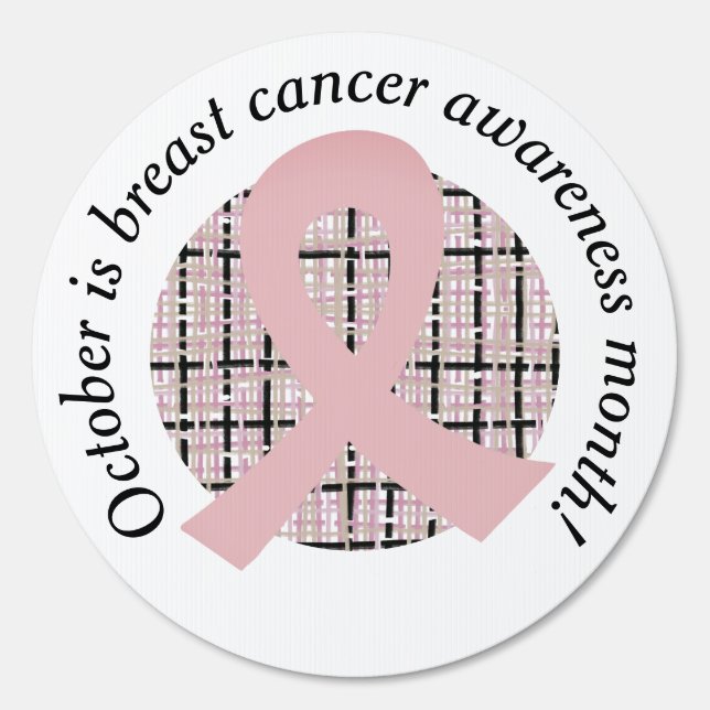 Breast Cancer Awareness Month October  Sign (Front)