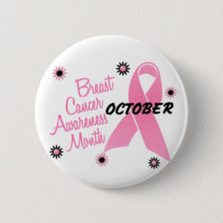 Breast Cancer Awareness Month Pinback Button