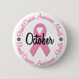 Breast Cancer Awareness Month Pinback Button