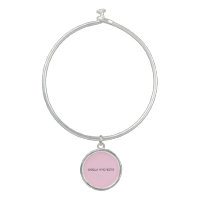 Breast cancer awareness month pink custom name