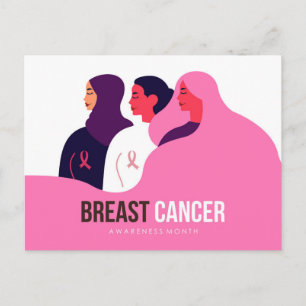 Breast Cancer Awareness Month Postcard