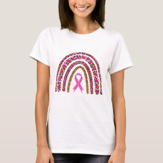 Breast cancer awareness month. Rainbow. T-Shirt