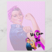 Breast Cancer Awareness Month, Rosie the Riveter (Front)