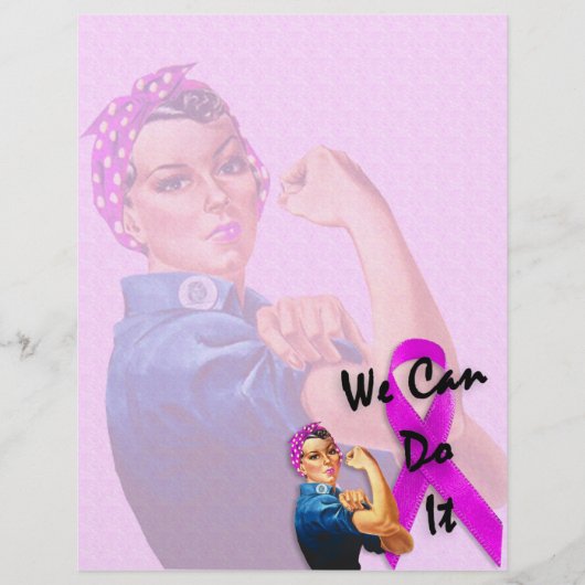 Breast Cancer Awareness Month, Rosie the Riveter (Front)