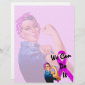 Breast Cancer Awareness Month, Rosie the Riveter (Front/Back)