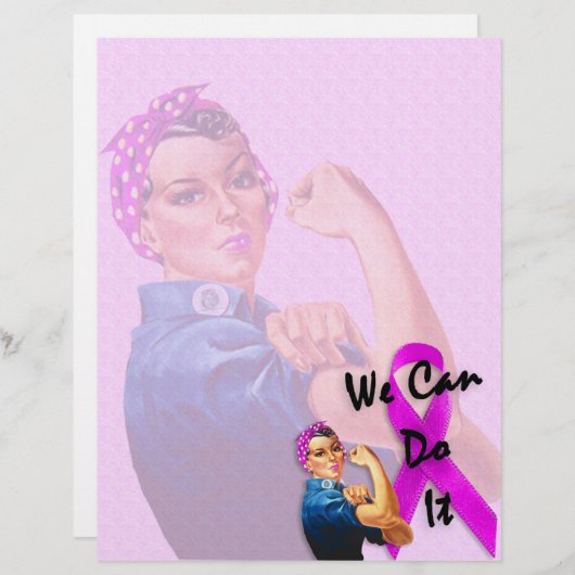Breast Cancer Awareness Month, Rosie the Riveter (Front/Back)