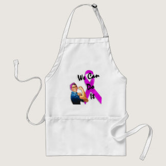 Breast Cancer Awareness Month, Rosie the Riveter Adult Apron