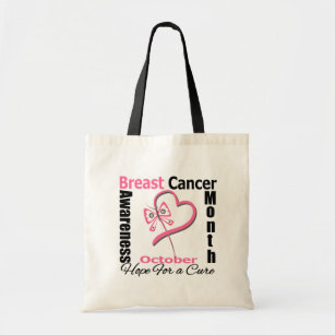 Breast Cancer AWARENESS  Month Tote Bag