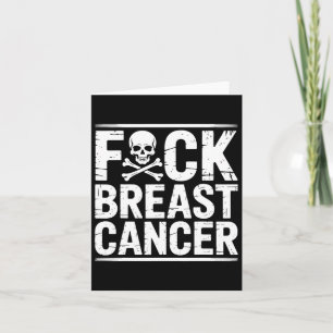 Breast Cancer Awareness Month Warrior Fighter Surv Card