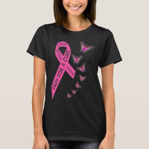 Breast Cancer Awareness Month Women Religious Butt T-Shirt