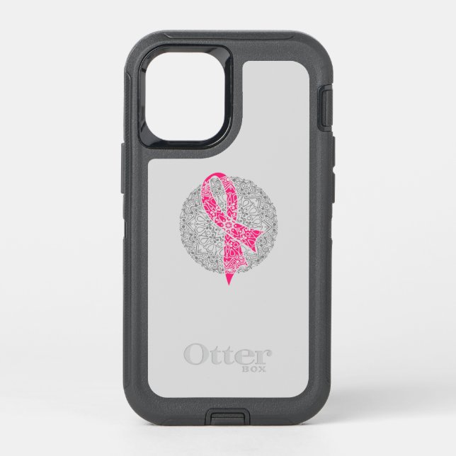 Breast Cancer Awareness Month Women's Oncology  Otterbox iPhone Case (Back)