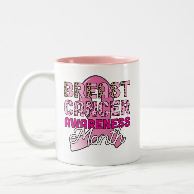 Breast Cancer Awareness Mug (Left)