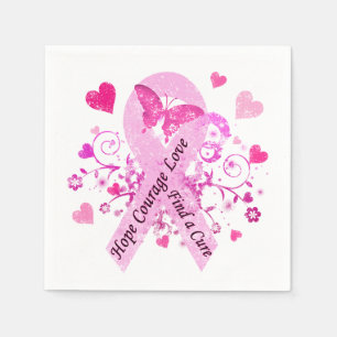 Breast Cancer Awareness Napkins
