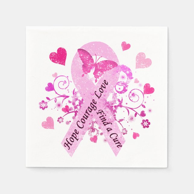 Breast Cancer Awareness Napkins (Front)