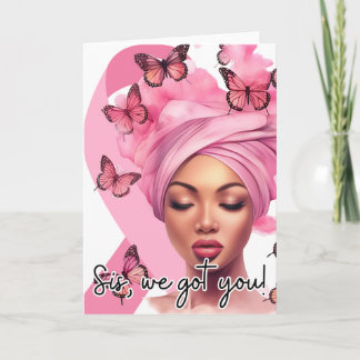 Breast Cancer Awareness Note Card