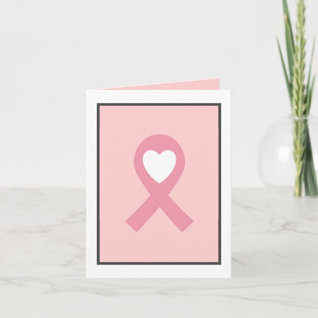 Breast Cancer Awareness Note Card (Front)