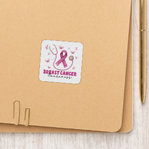 Breast Cancer Awareness Nurse Scrub Patch