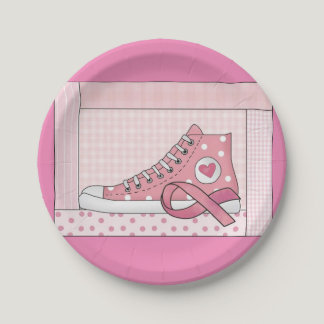 Breast Cancer Awareness Party Plates