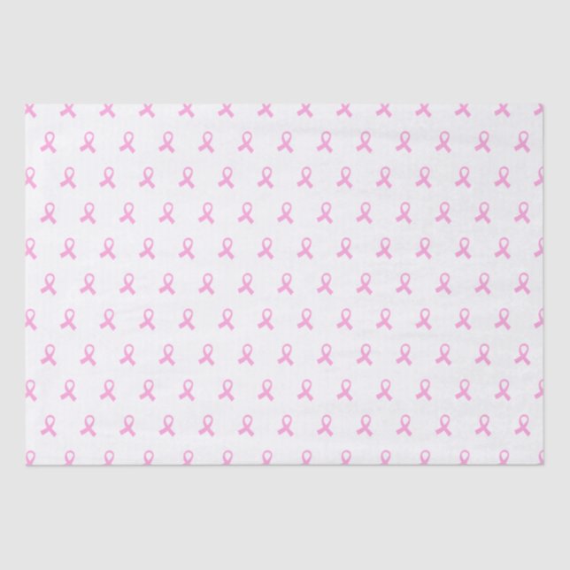Breast Cancer Awareness Pattern Tissue Paper (Front)