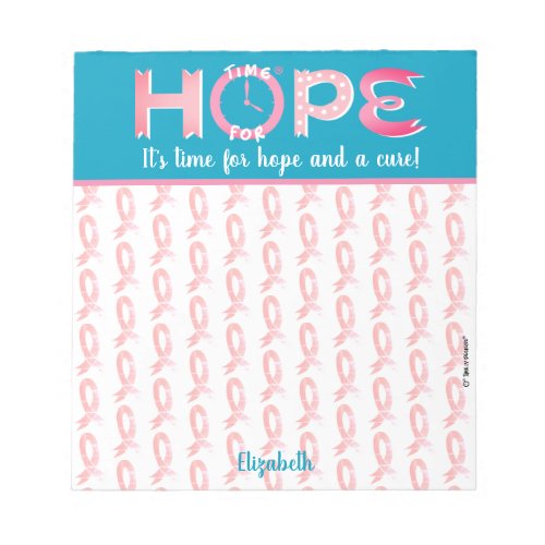 Breast Cancer Awareness Personalized Notepad