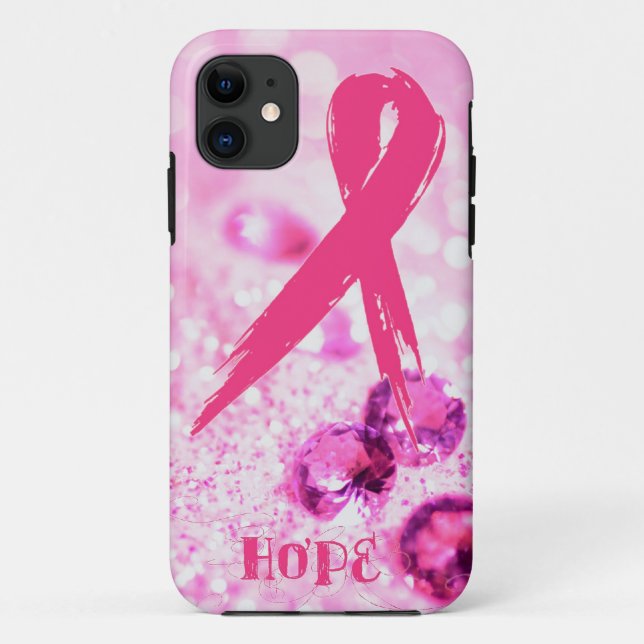 Breast Cancer Awareness phone case (Back)