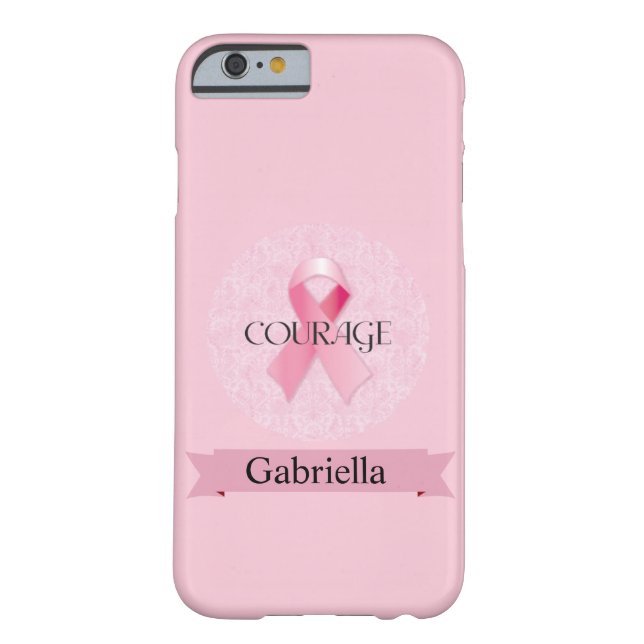 Breast Cancer Awareness Phone Case (Back)