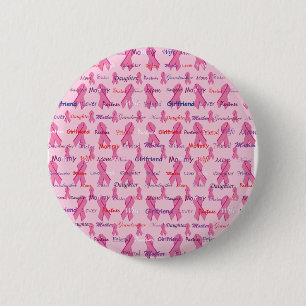 Breast Cancer Awareness Pinback Button