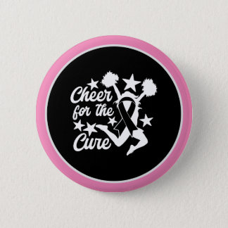 Breast Cancer Awareness  Pink Cheer to the CURE Button