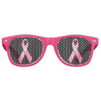 Breast cancer awareness pink party shades