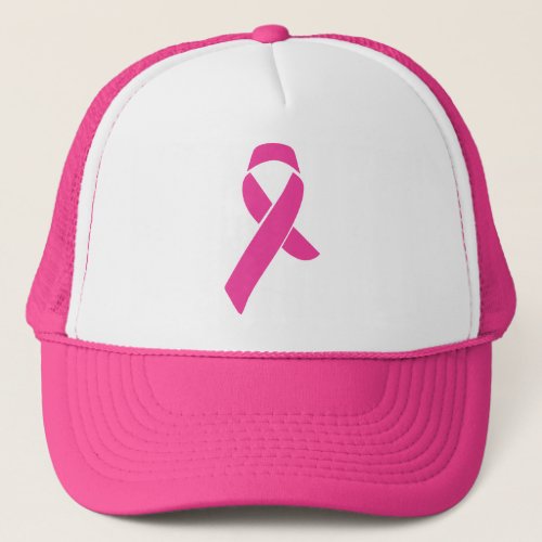 Breast Cancer Awareness Pink Pumpkin Trucker Hat