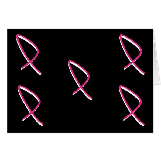Breast Cancer Awareness Pink Ribbon (Front Horizontal)