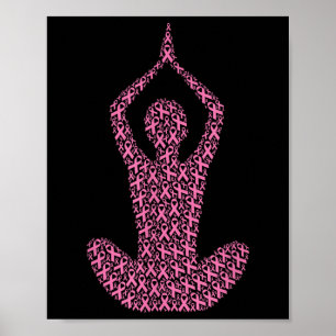 Breast Cancer Awareness Pink Ribbon & Survivor Poster
